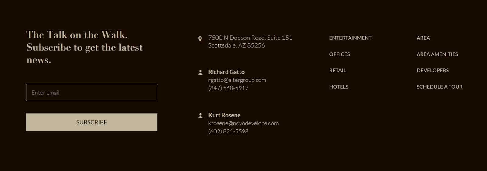 Newsletter for real estate email marketing